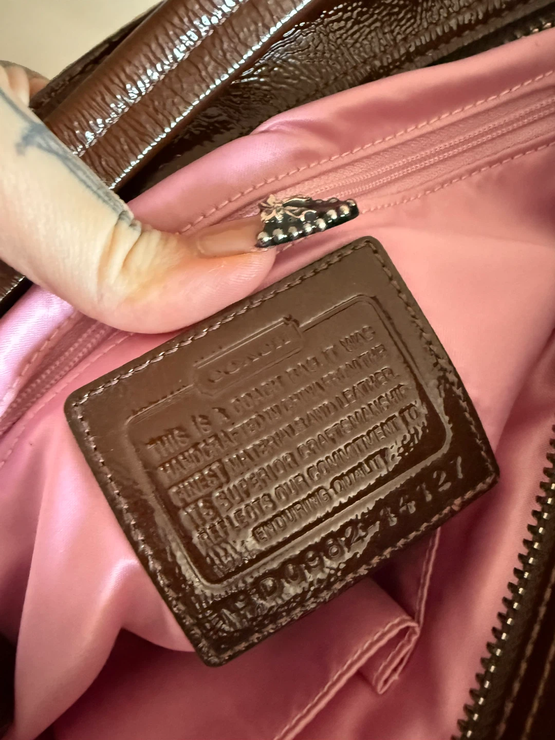 Coach Hobo Bag - Beige Signature Design - photo 4