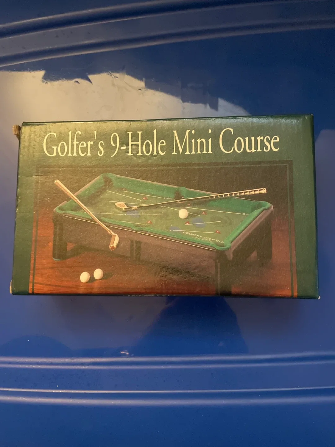 Golfer's 9-Hole Mini Course