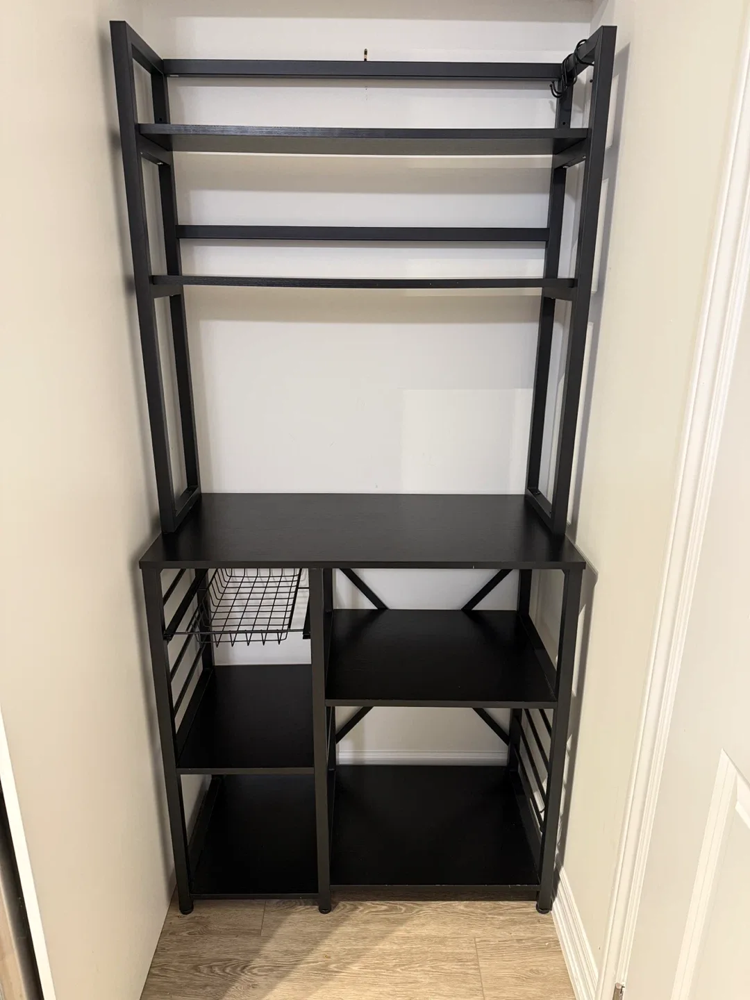 5-Tier Kitchen Baker Rack - Black