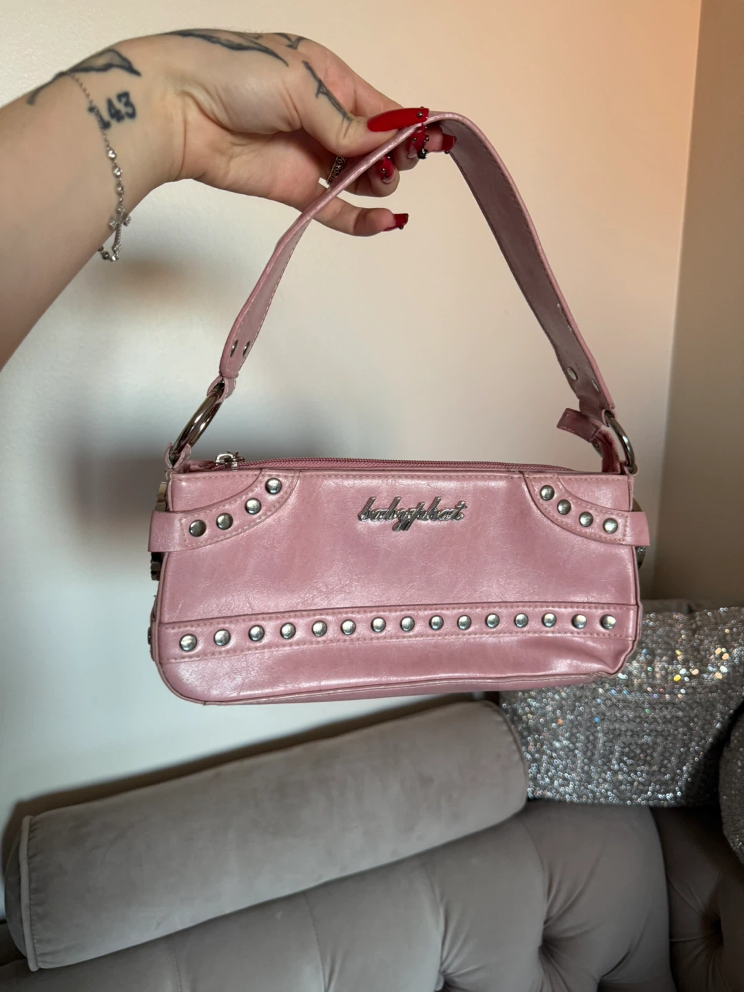 Baby Phat Pink Shoulder Bag - photo 5