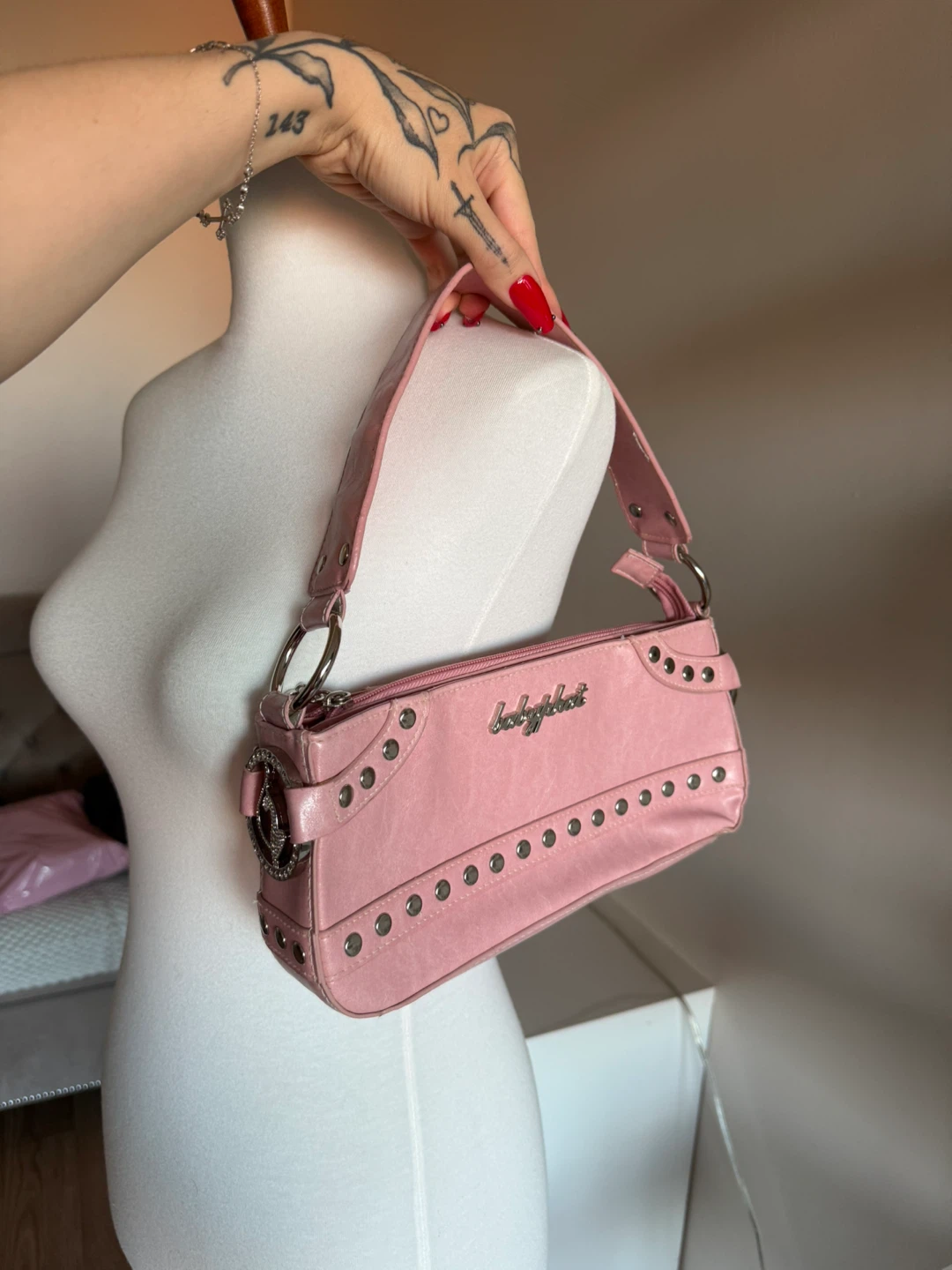 Baby Phat Pink Shoulder Bag - photo 2