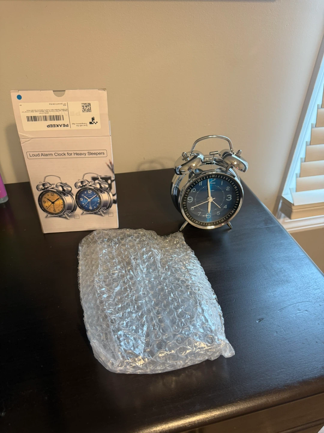 Peakeep Loud Alarm Clock for Heavy Sleepers - New