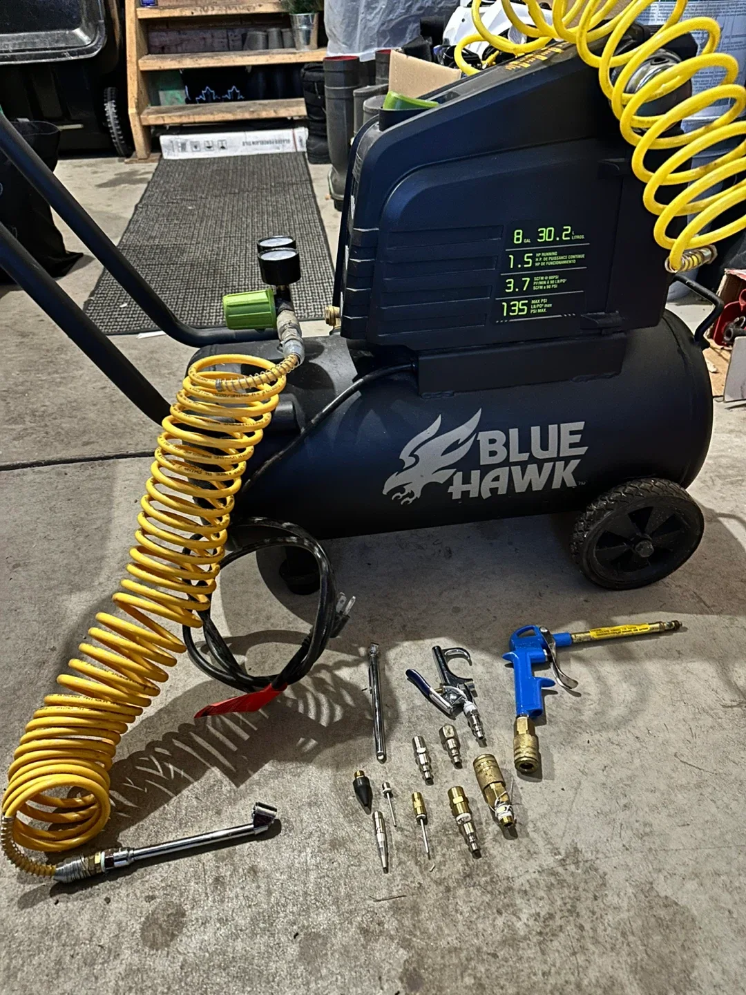 Blue Hawk Air Compressor