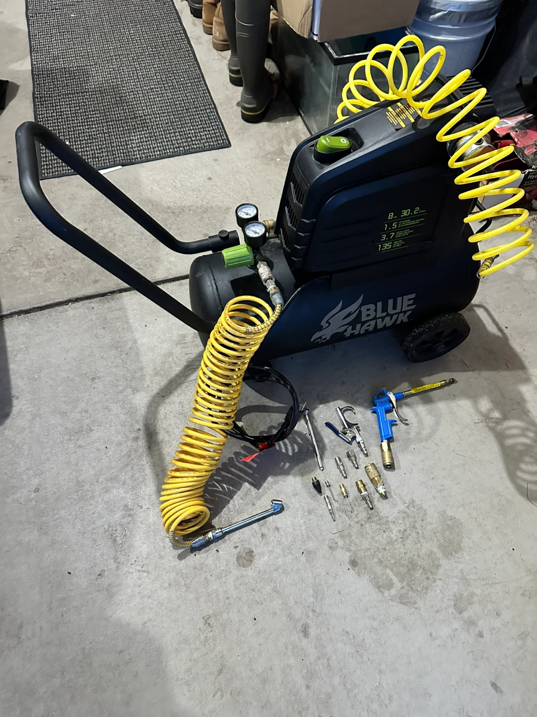 Blue Hawk Air Compressor - photo 2
