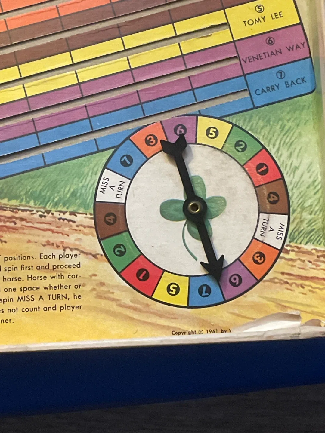 Vintage Kentucky Derby Racing Game image indicator(3)