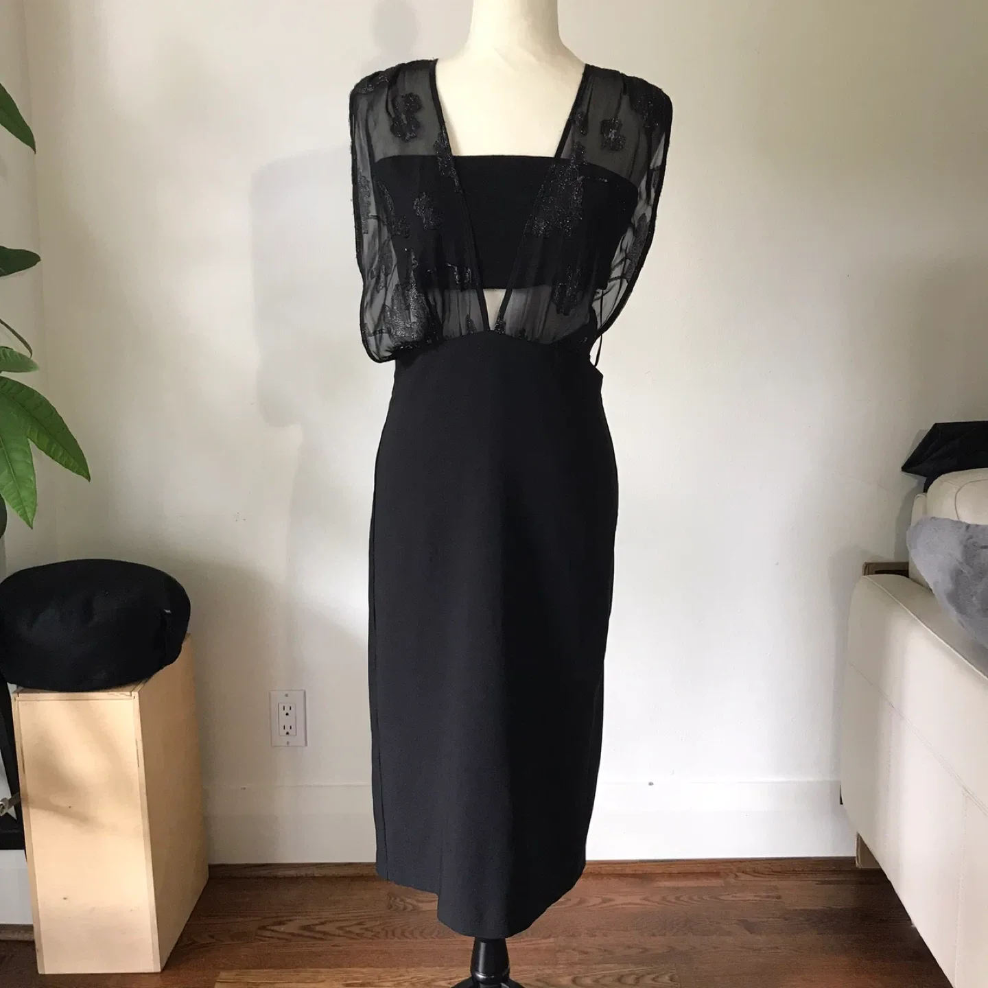 Dynamite Black Dress, Size L
