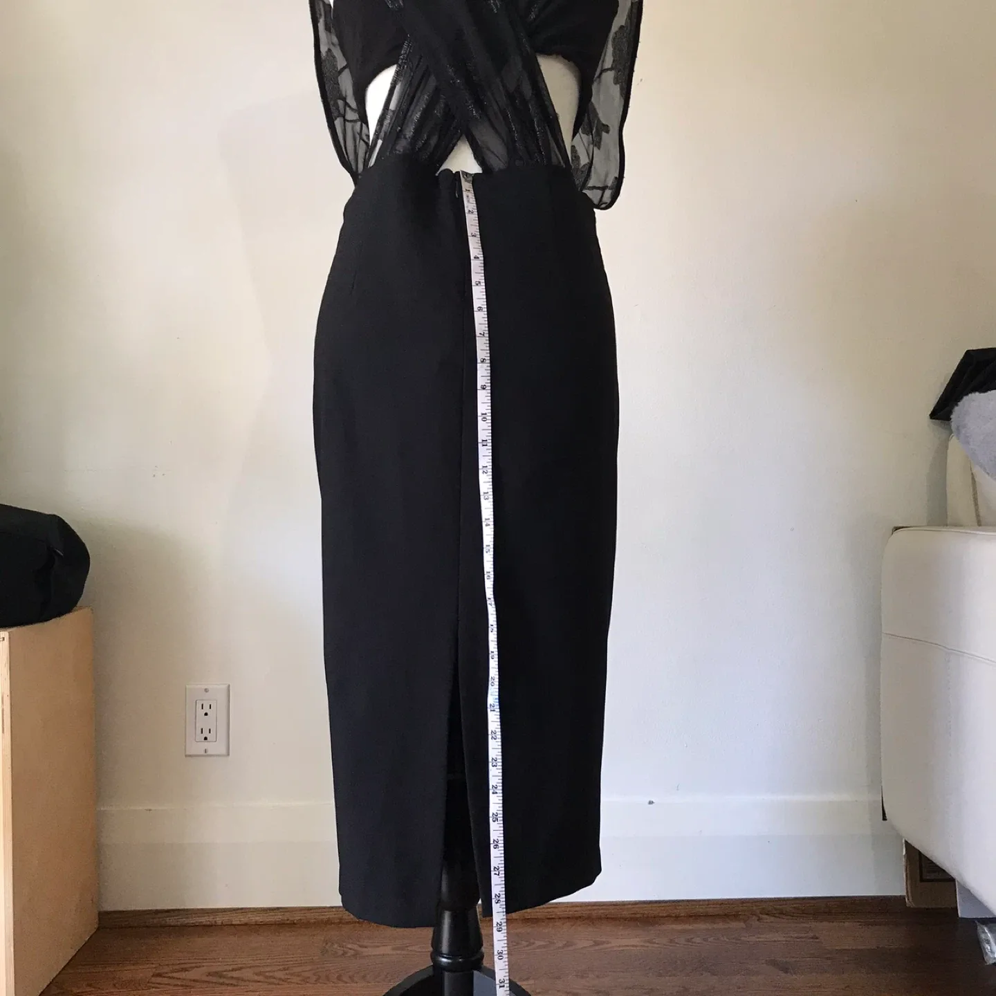 Dynamite Black Dress, Size L image indicator(9)