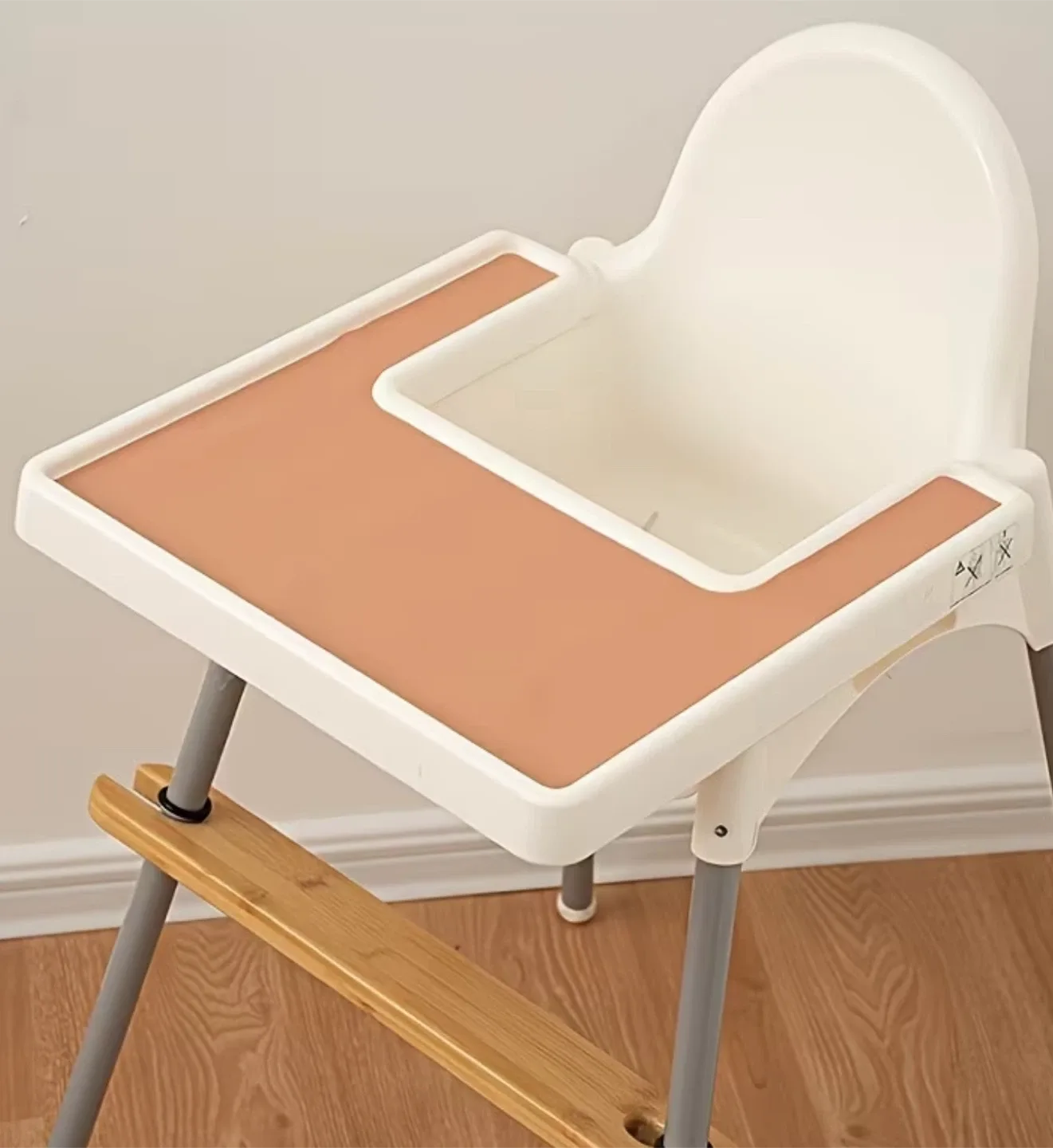 IKEA Antilop High Chair with free NEW Pink Placemat image indicator(3)