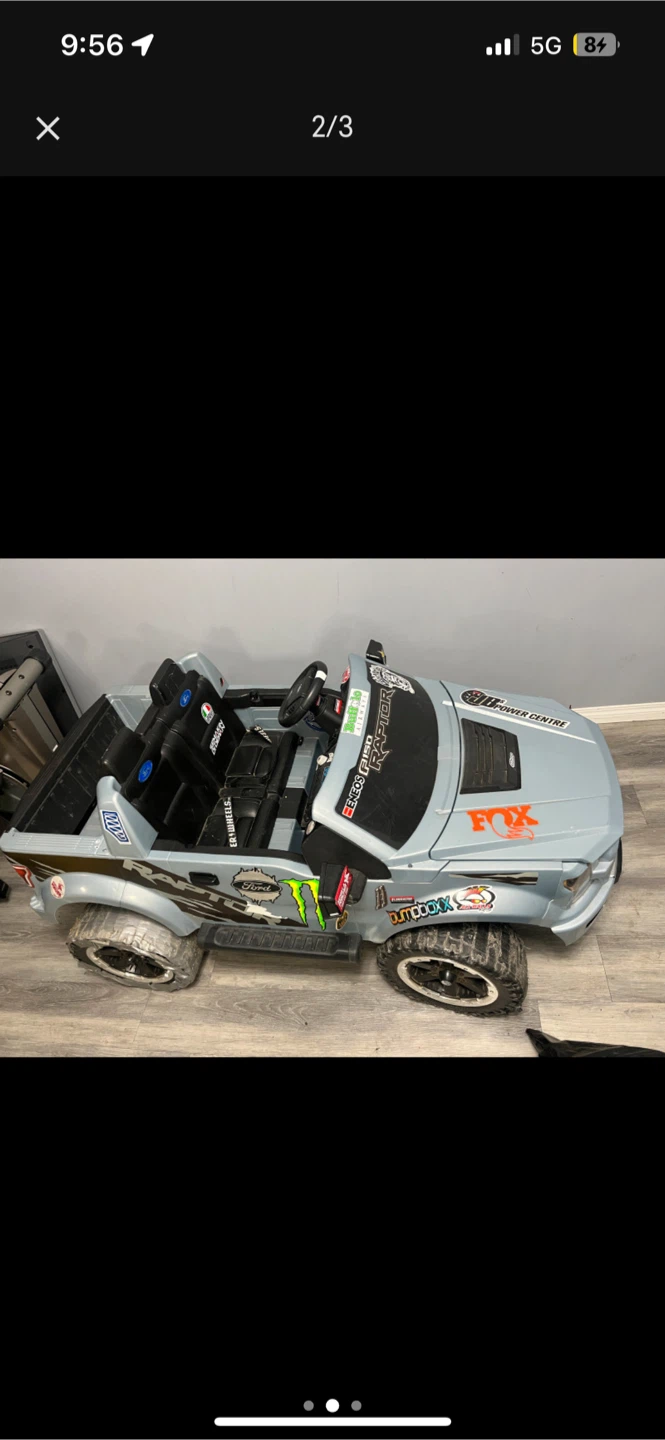 Kids' Ride-On Monster Truck