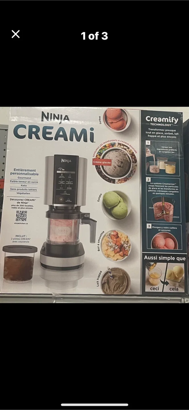 Ninja CREAMi Ice Cream Maker
