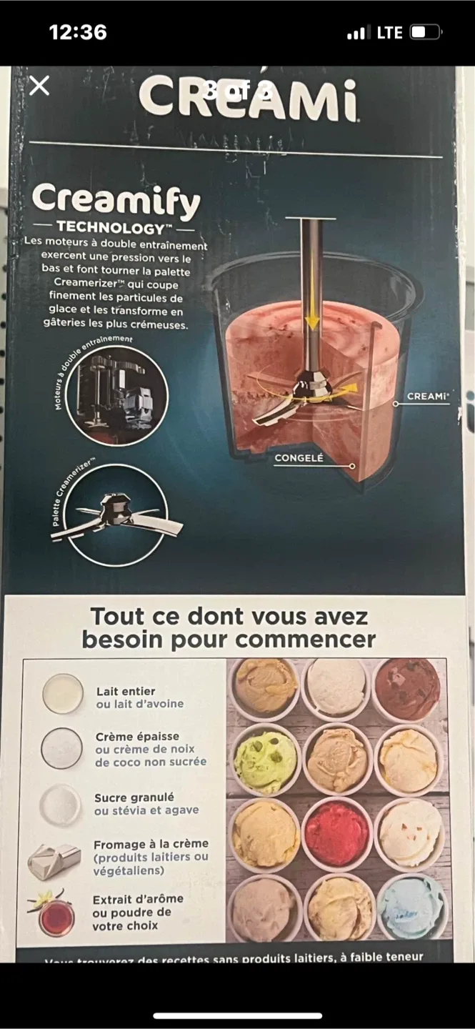 Ninja CREAMi Ice Cream Maker image indicator(2)