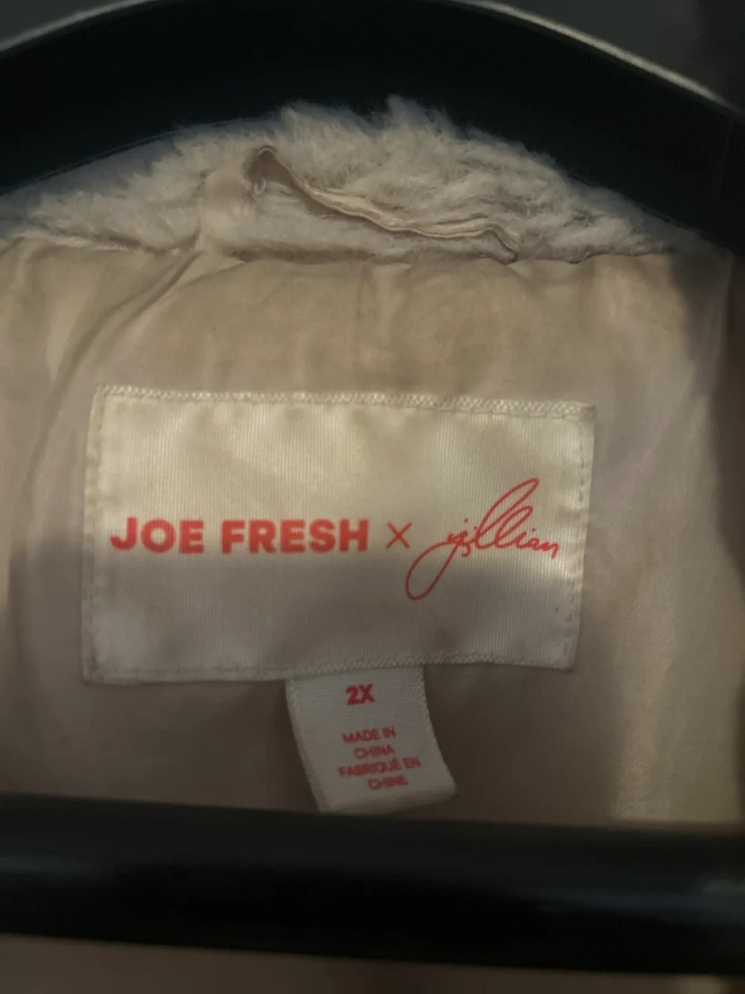 Joe Fresh x Jillian Faux Fur Coat 2X image indicator(2)