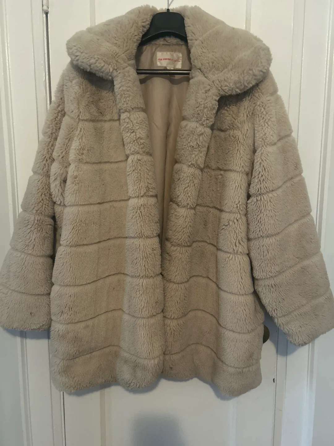 Joe Fresh x Jillian Faux Fur Coat 2X