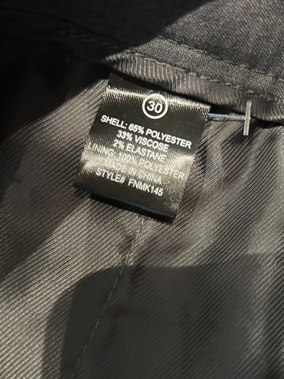 NOVAMEN Modern Stretch Slim Trouser - Size 30 image indicator(5)