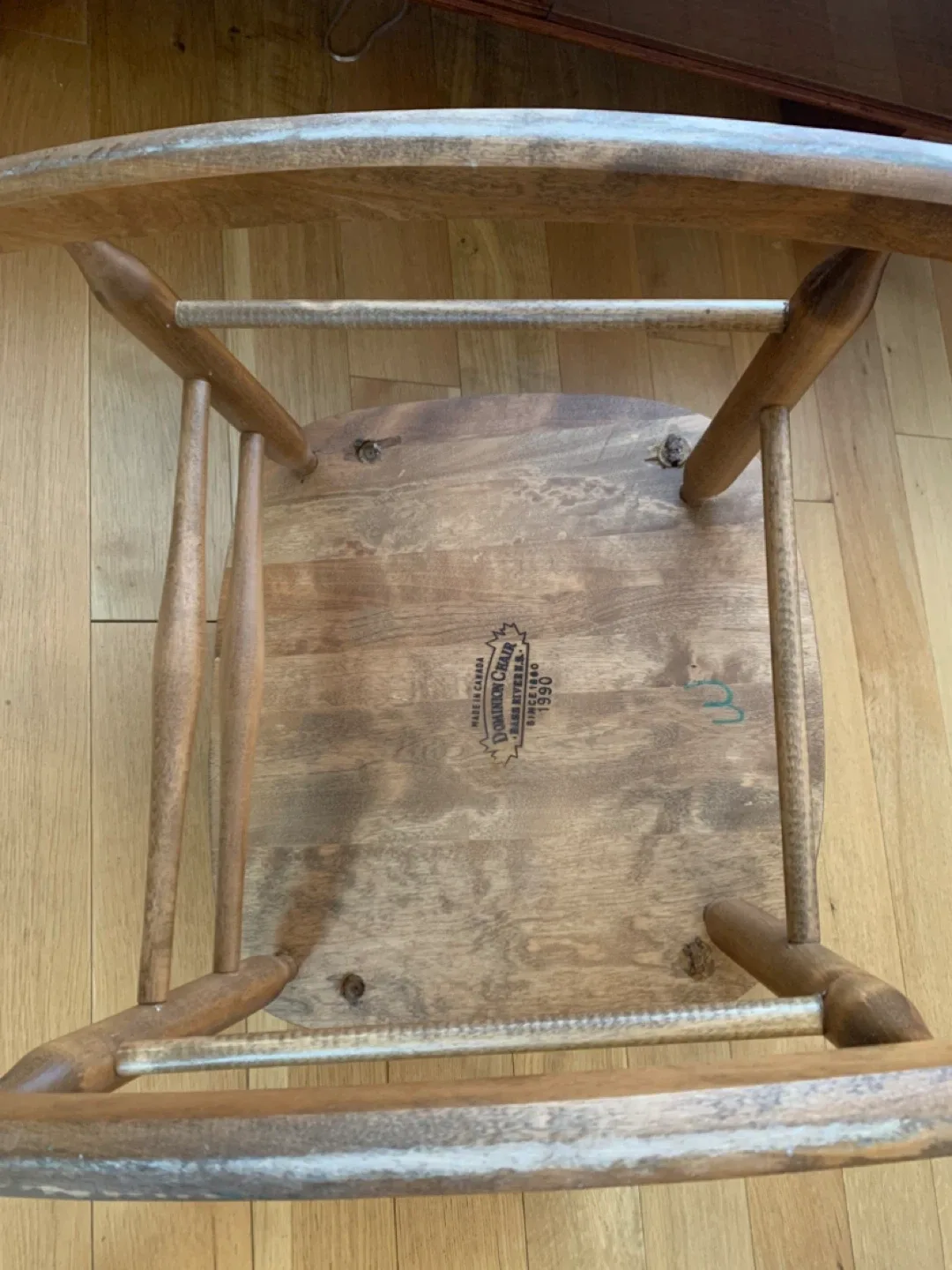 Small Vintage Rocking Chair from Dominion Co. 🍁 image indicator(3)