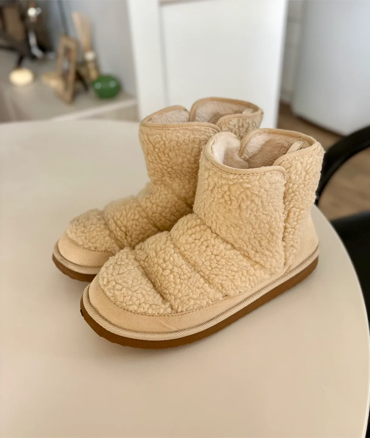 Cozy Cream Boots