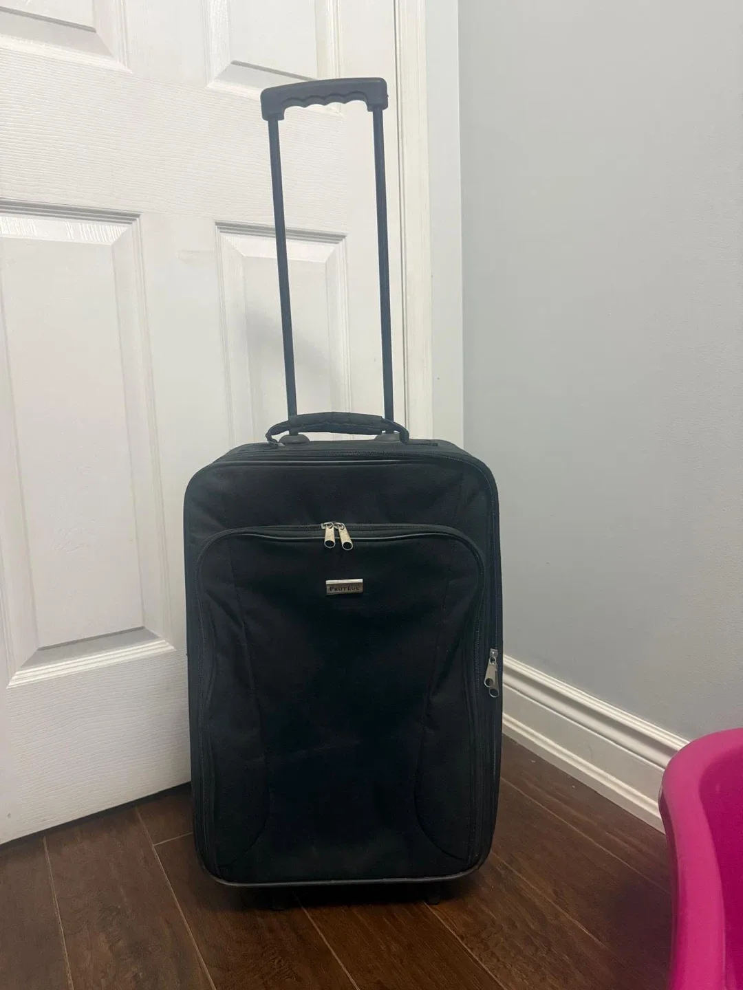 Protege Black Carry-On Luggage