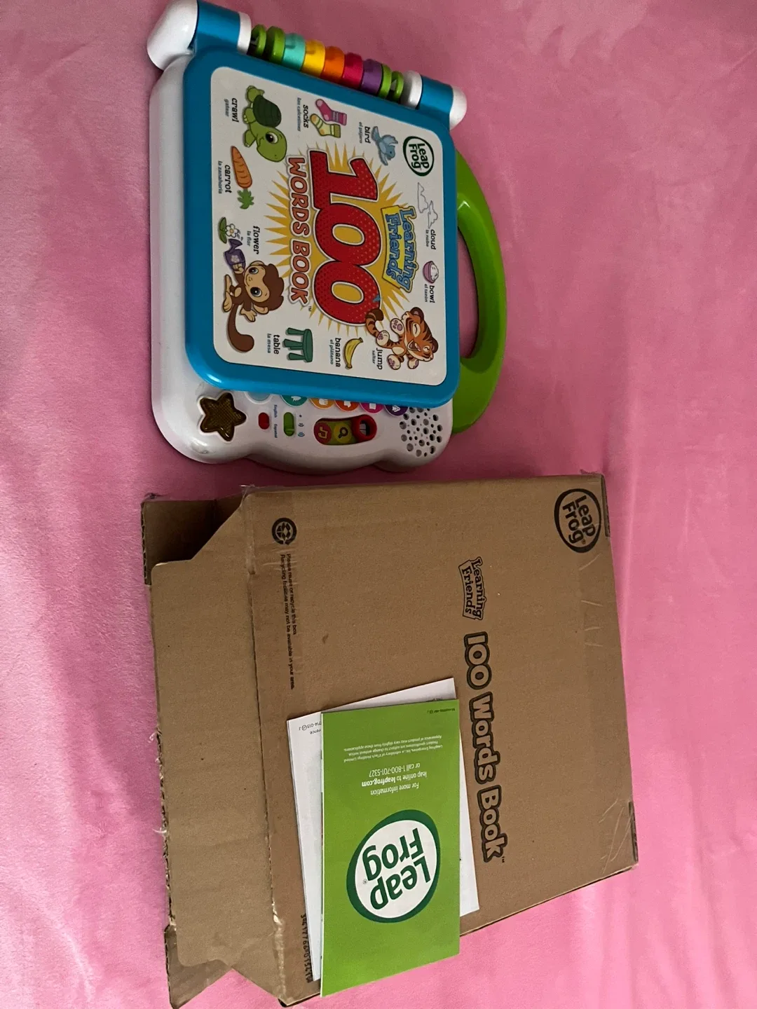 LeapFrog Learning Friends 100 Words Book with Box image indicator(2)