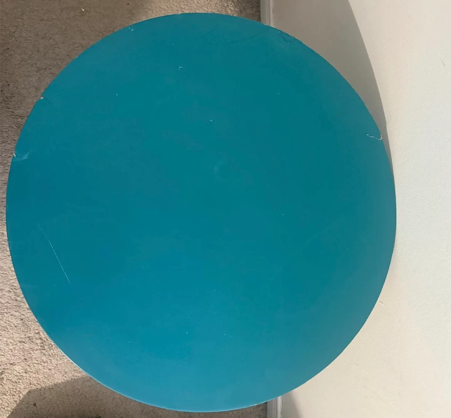 Turquoise Round Side Table image indicator(3)