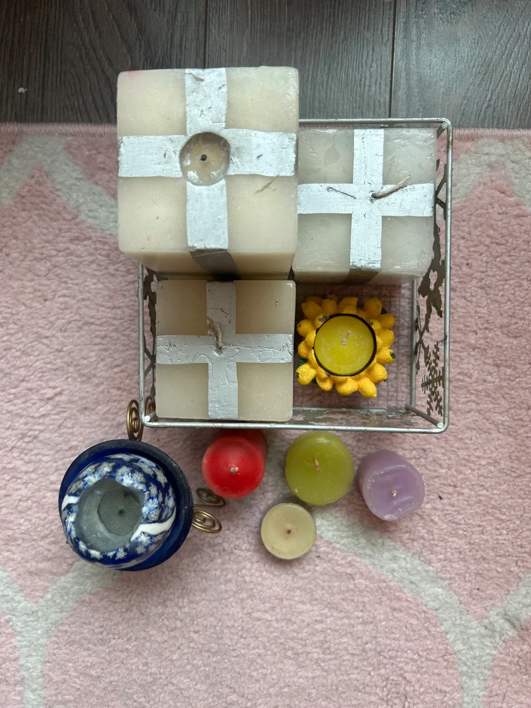 Assorted Decorative Candles - Free