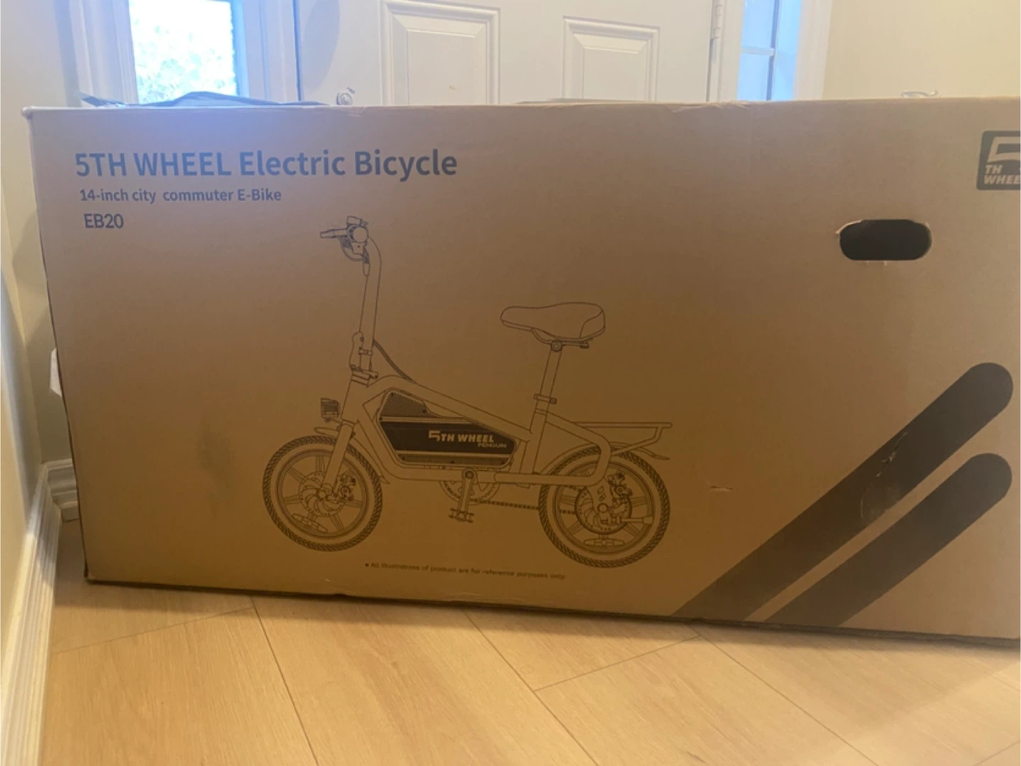5th Wheel EB20 Electric Bicycle - 14 inch Negotiable