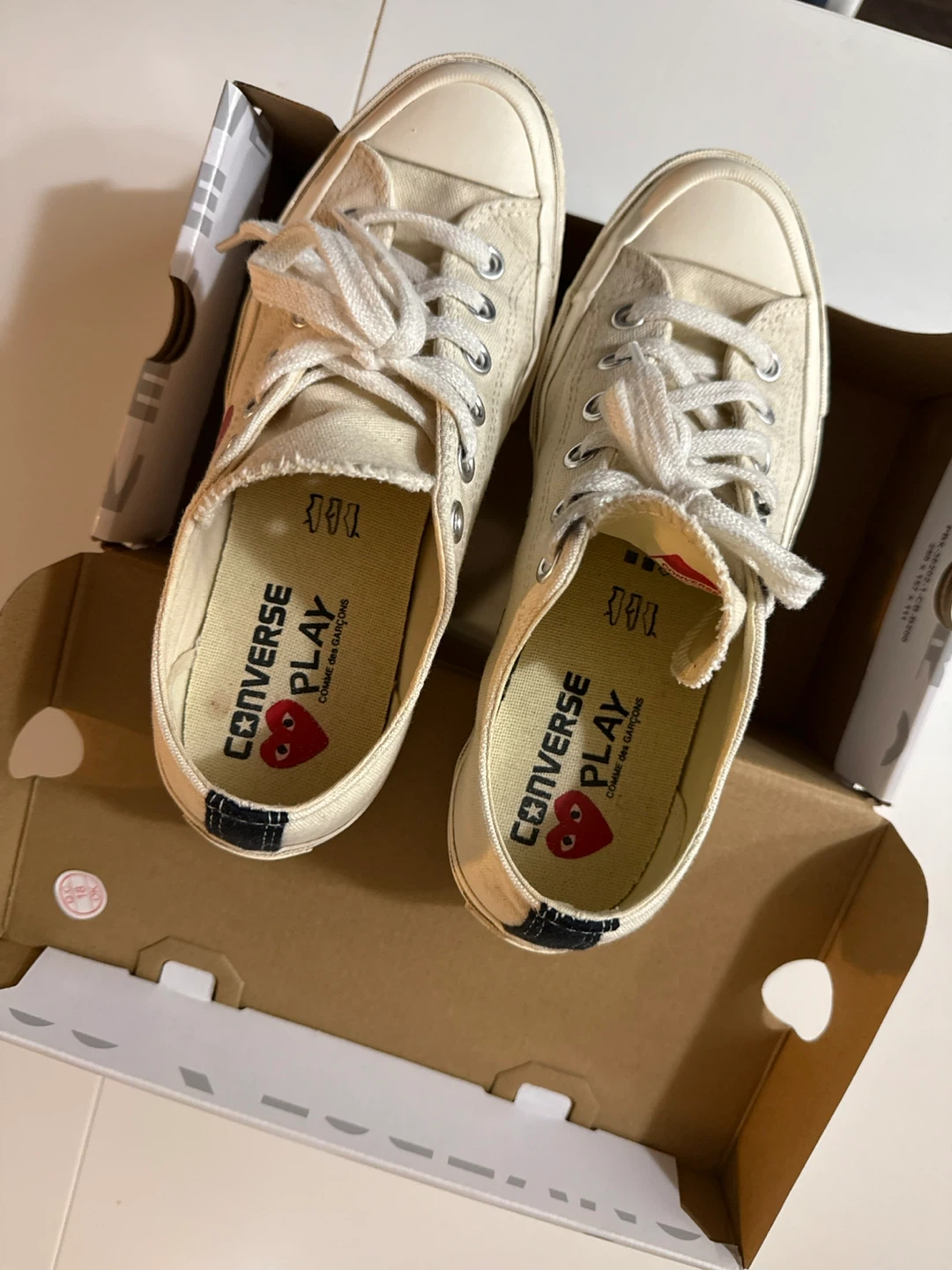 Converse x CDG Sneakers size 8 Women, size 6 Men - photo 2