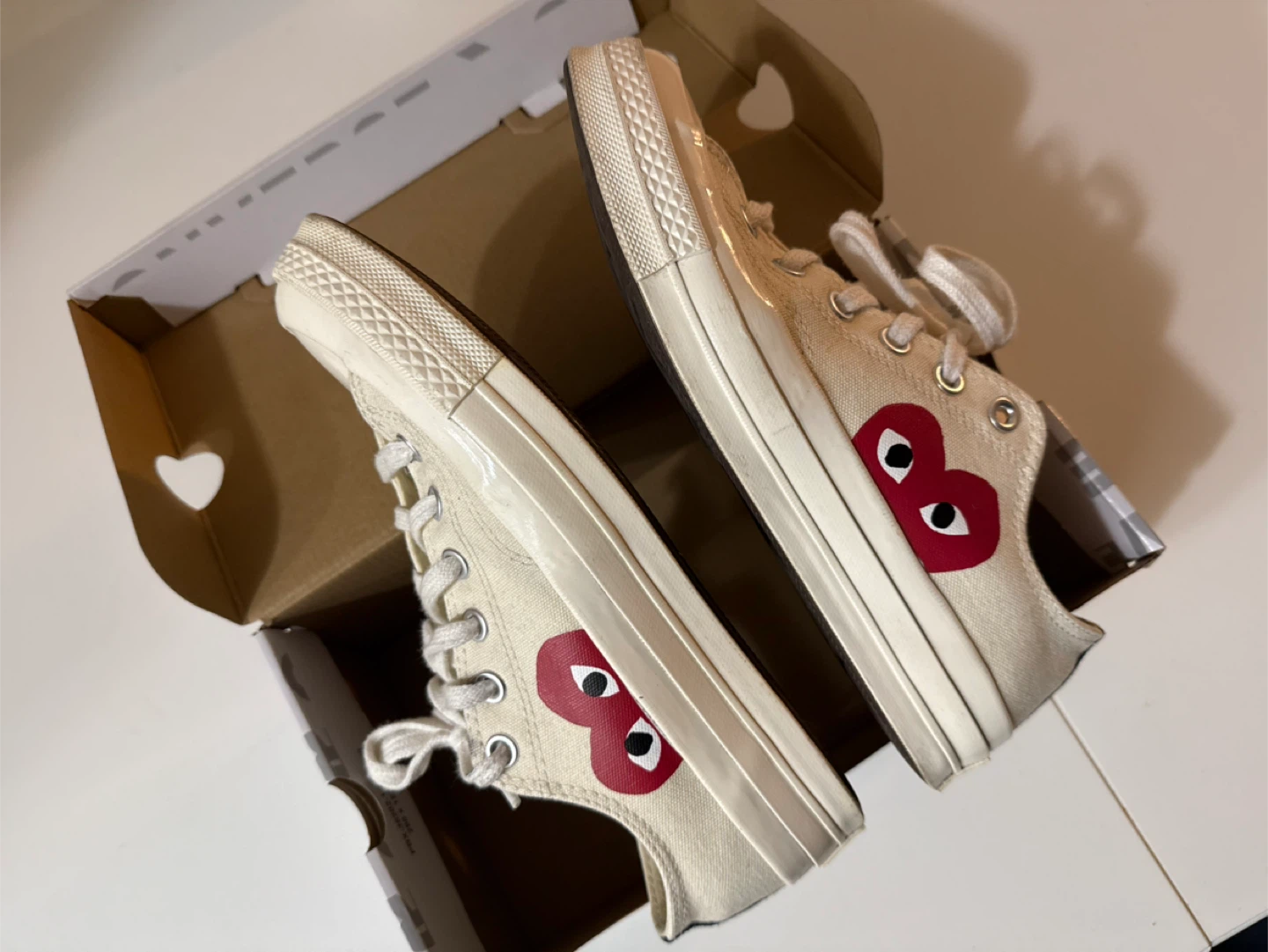 Converse x CDG Sneakers size 8 Women, size 6 Men - photo 3