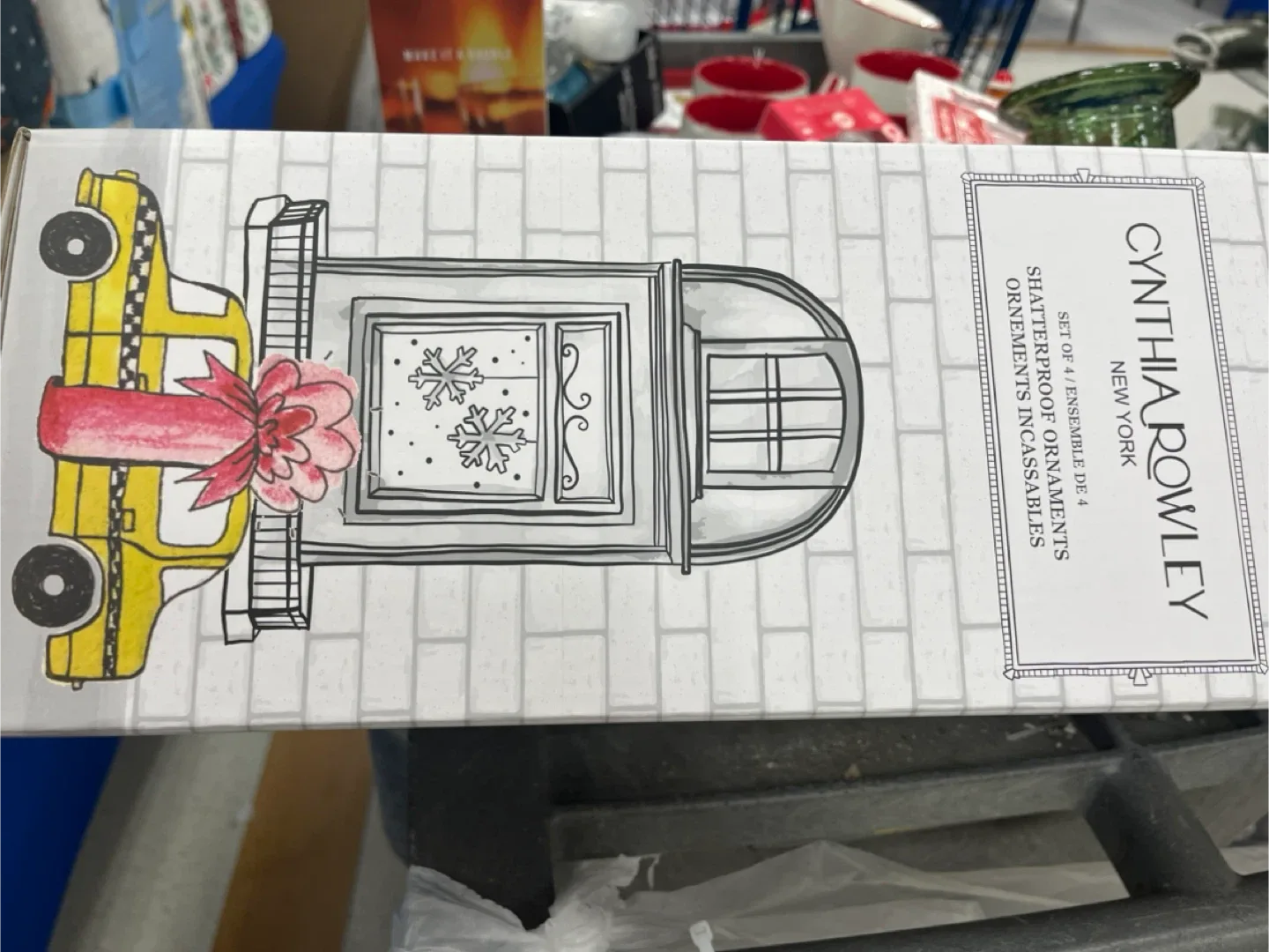 Cynthia Rowley Shatterproof Ornaments (Set of 4) image indicator(3)