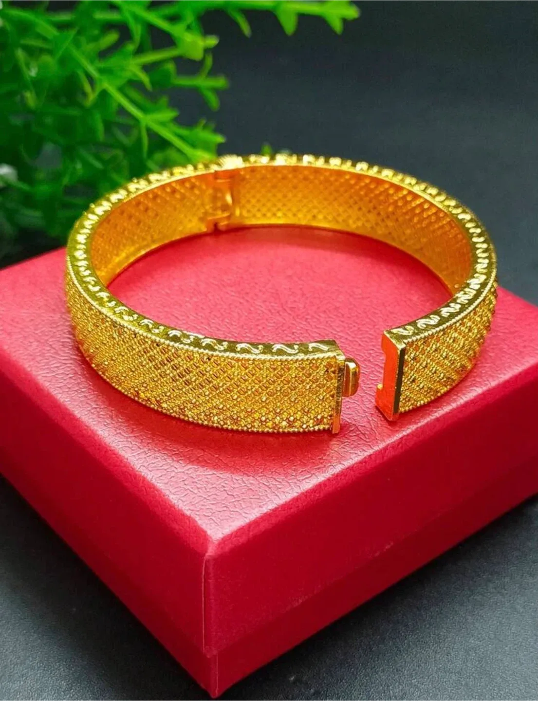 Gold Bangle Bracelet