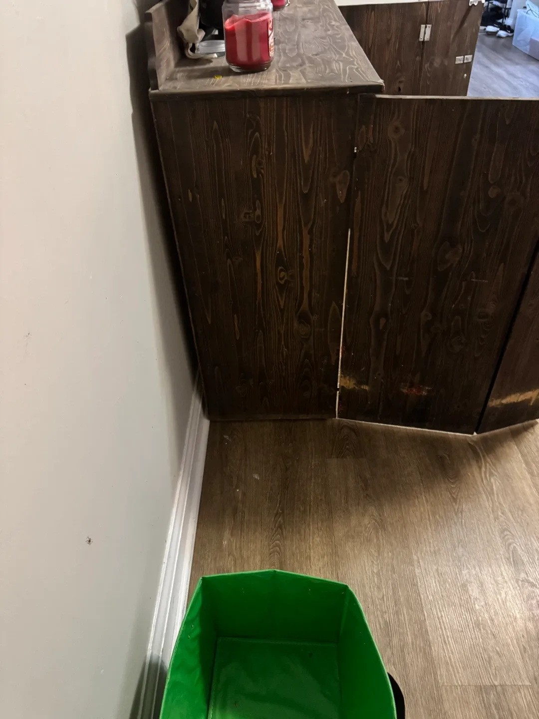 Dark Brown Wooden Cabinet image indicator(4)