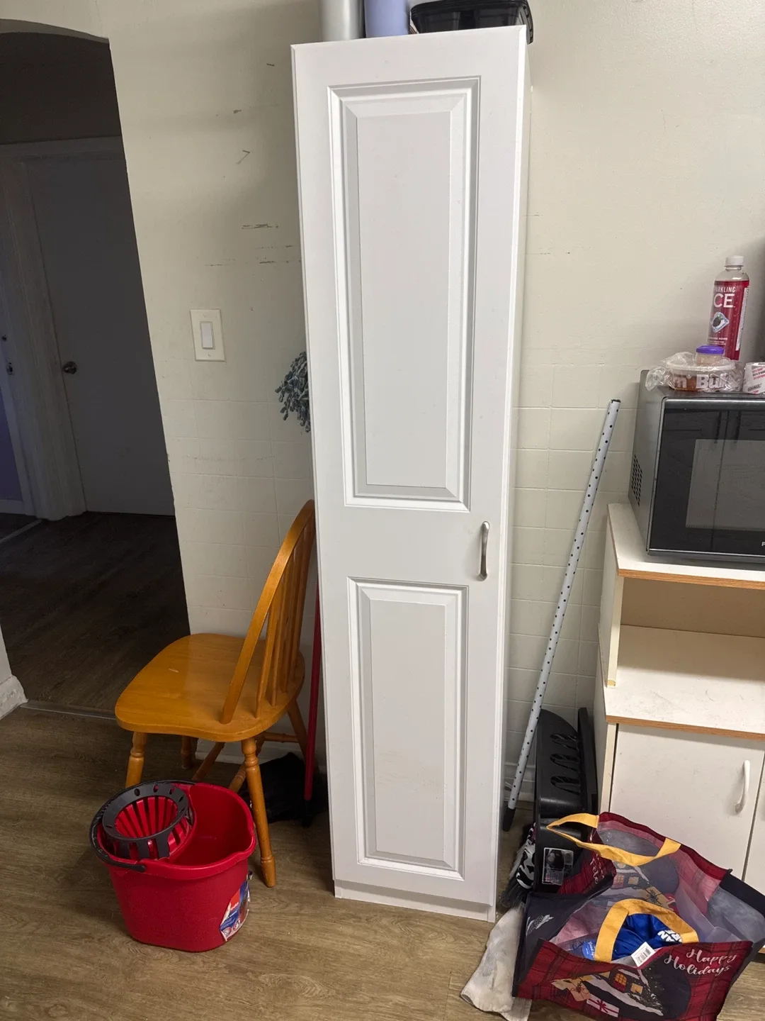 White Storage Cabinet