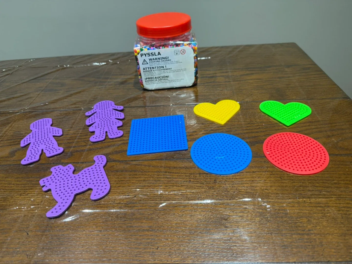 PYSSLA Beads and Pegboards