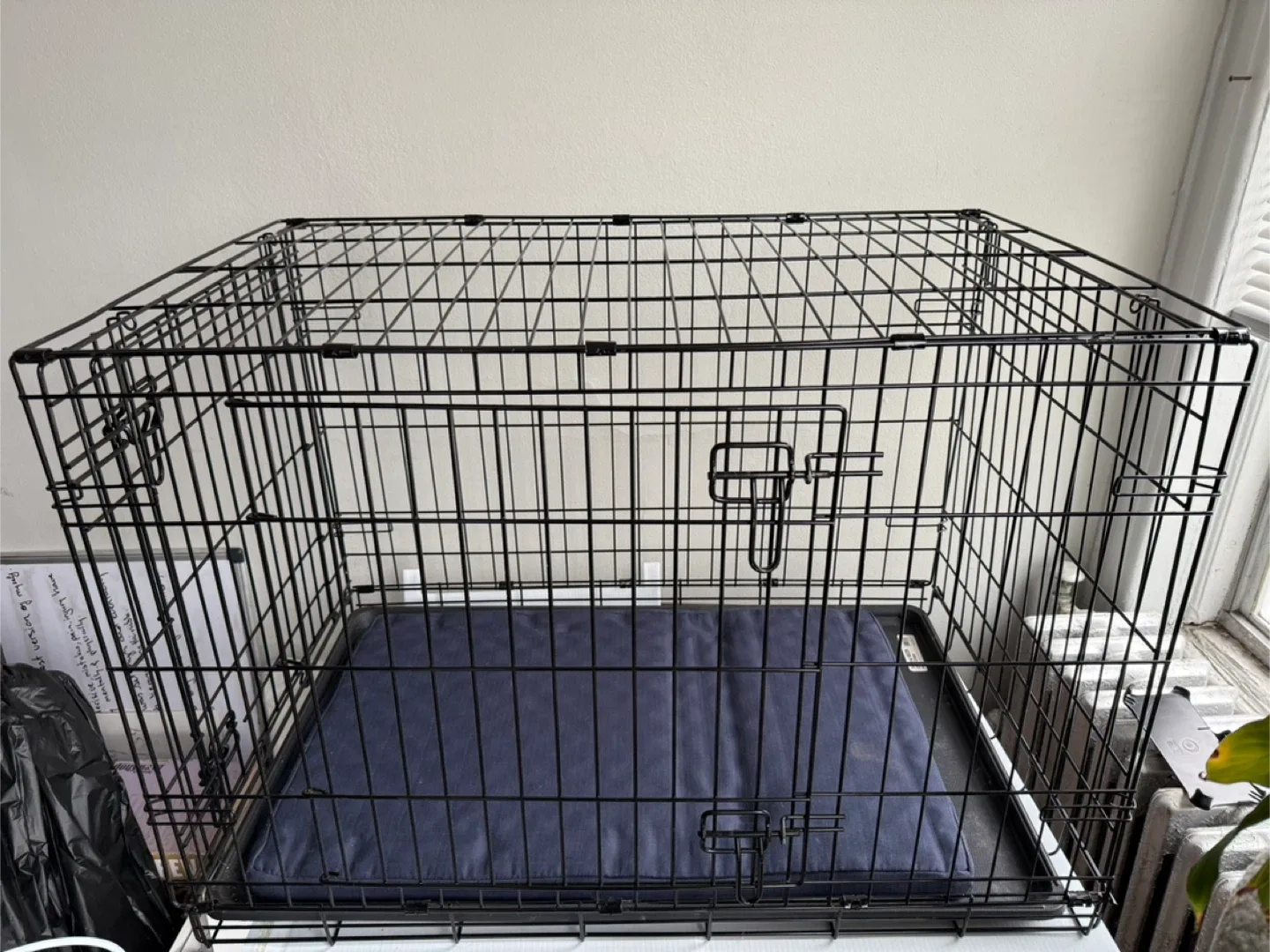 Dog Crate - Black Foldable