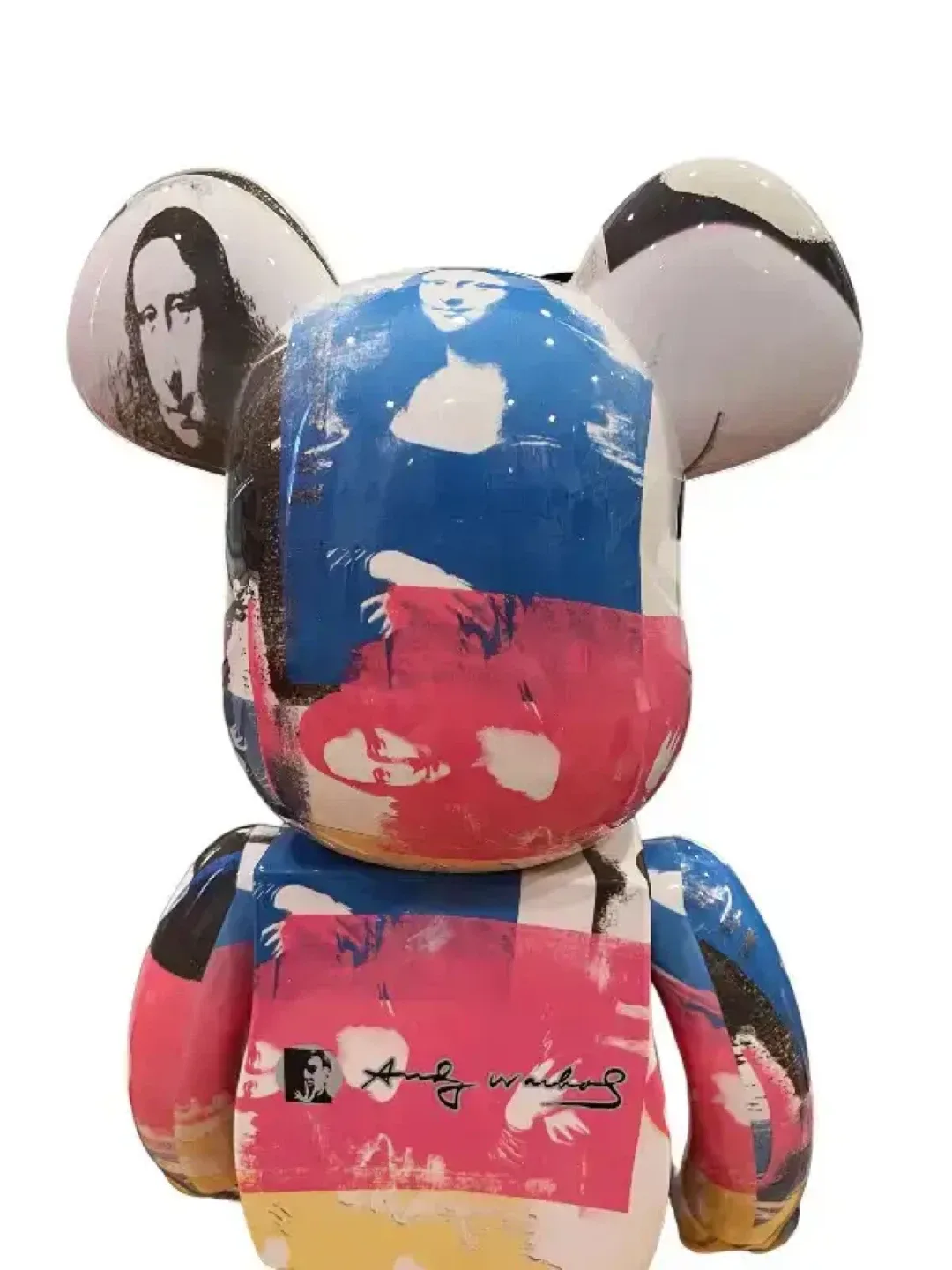 DCON 2019 ANDY WARHOL MONA LISA COLOURED 1000% BEARBRICK image indicator(5)