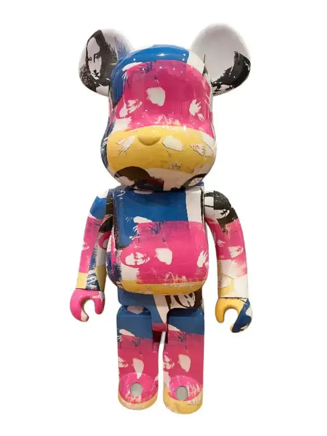 DCON 2019 ANDY WARHOL MONA LISA COLOURED 1000% BEARBRICK image indicator(2)