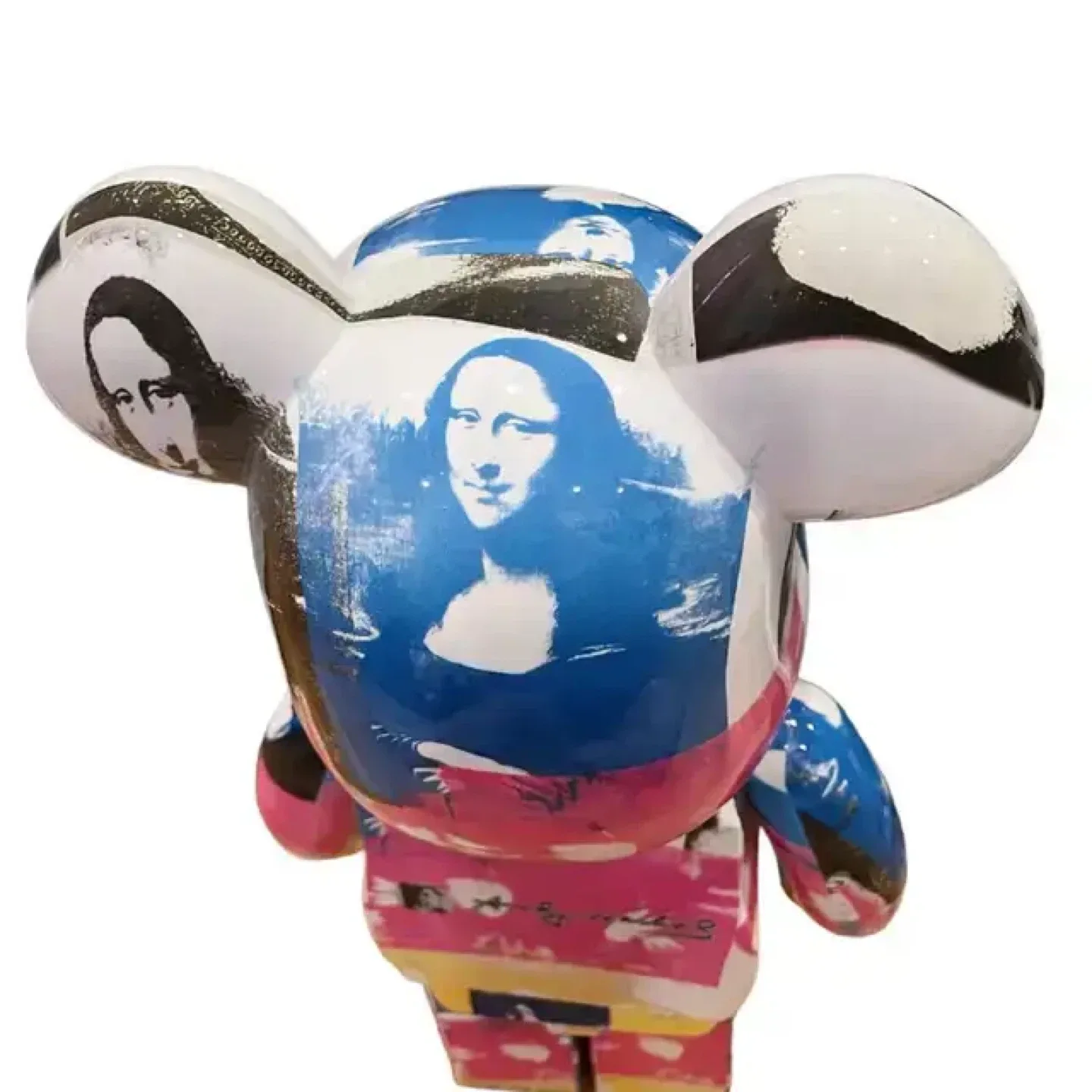 DCON 2019 ANDY WARHOL MONA LISA COLOURED 1000% BEARBRICK image indicator(6)