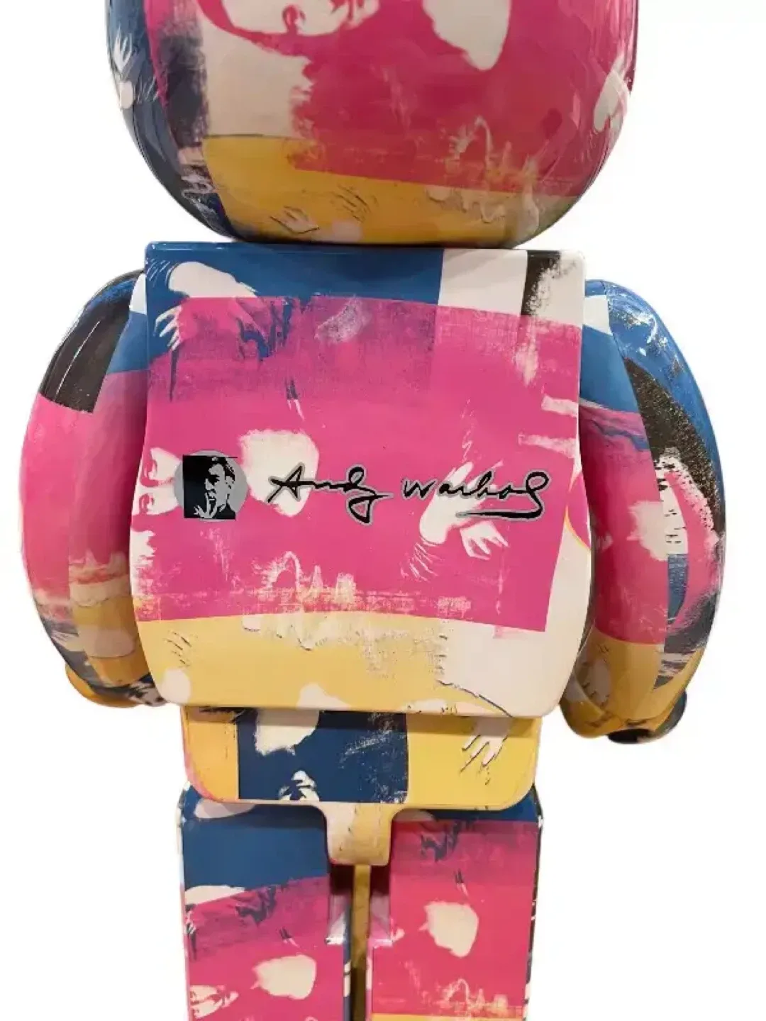 DCON 2019 ANDY WARHOL MONA LISA COLOURED 1000% BEARBRICK image indicator(7)