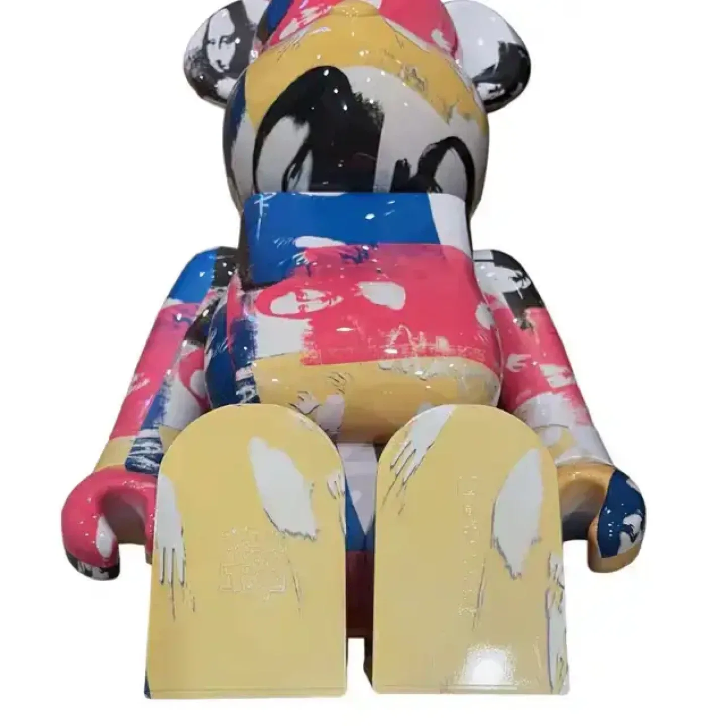 DCON 2019 ANDY WARHOL MONA LISA COLOURED 1000% BEARBRICK image indicator(9)