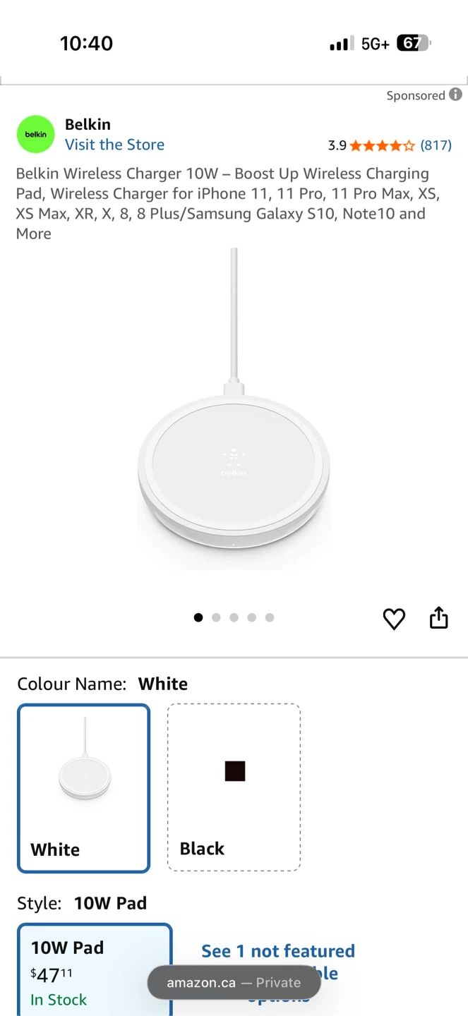 Belkin Wireless Charger 10W - Boost Up - photo 3