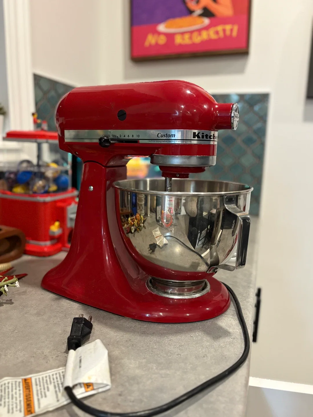 KitchenAid Custom Stand Mixer - Red
