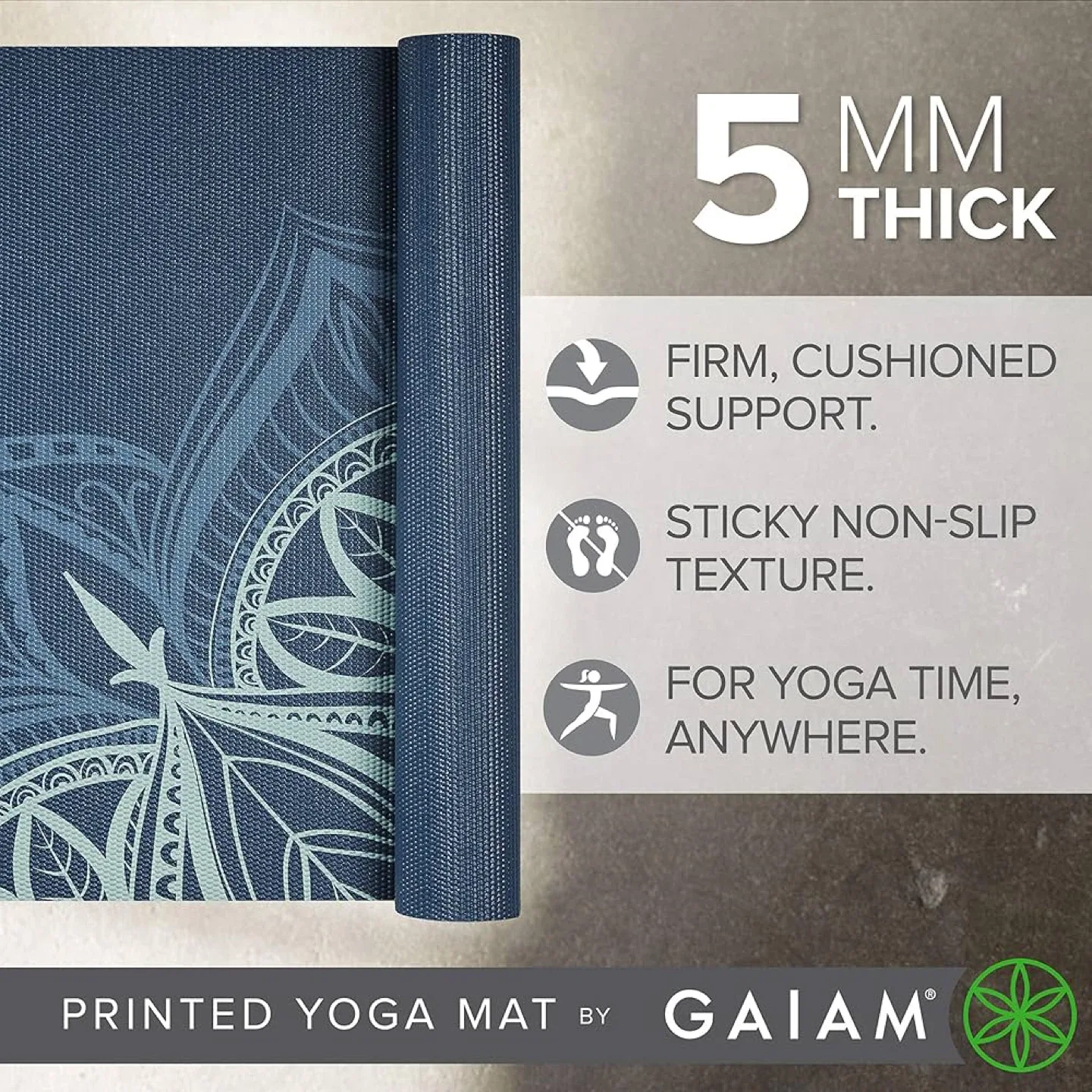 Gaiam Yoga Mat, Block, & Foam Rollers image indicator(5)