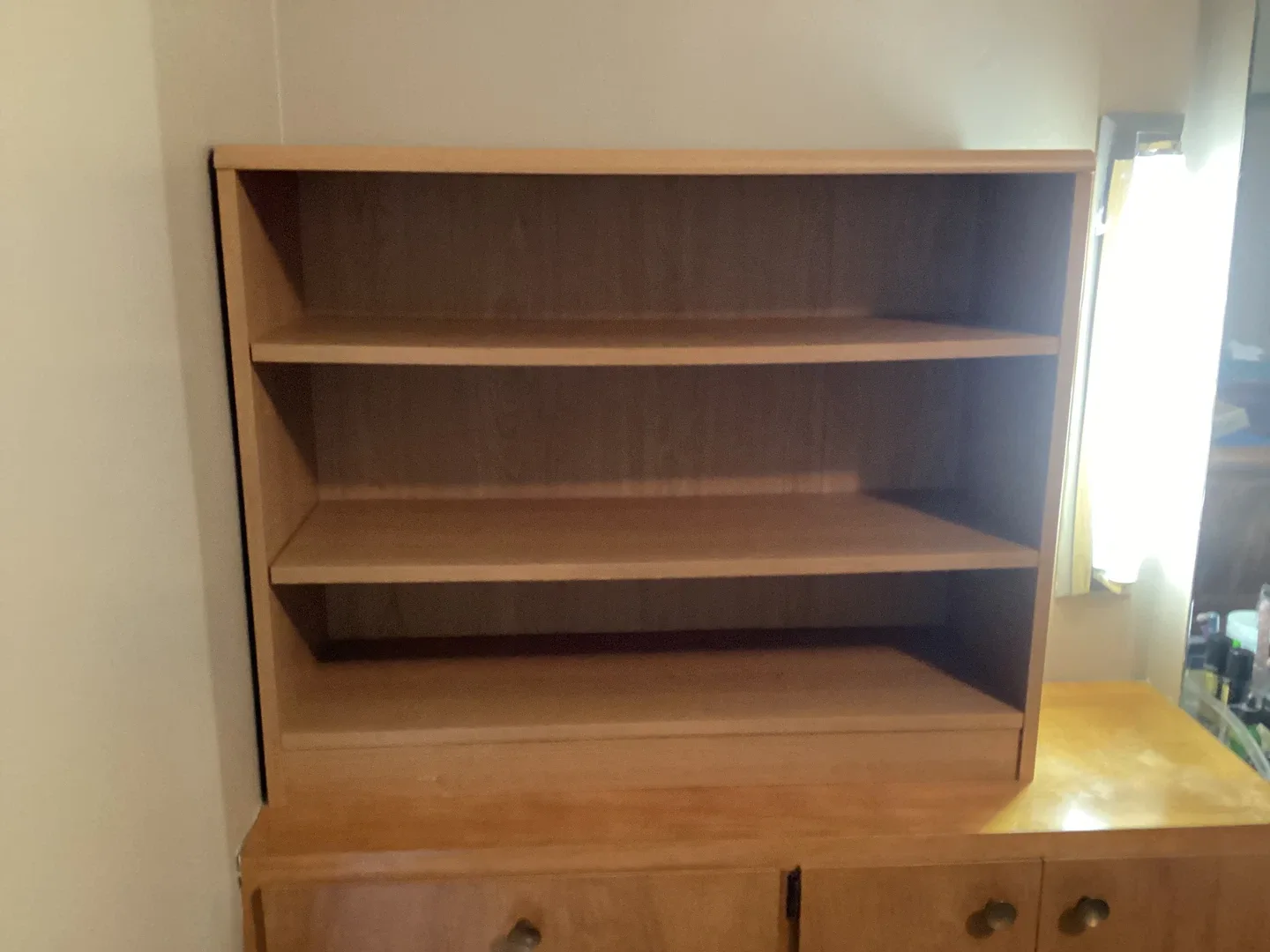 Wooden Bookcase - Moving Must Sell!