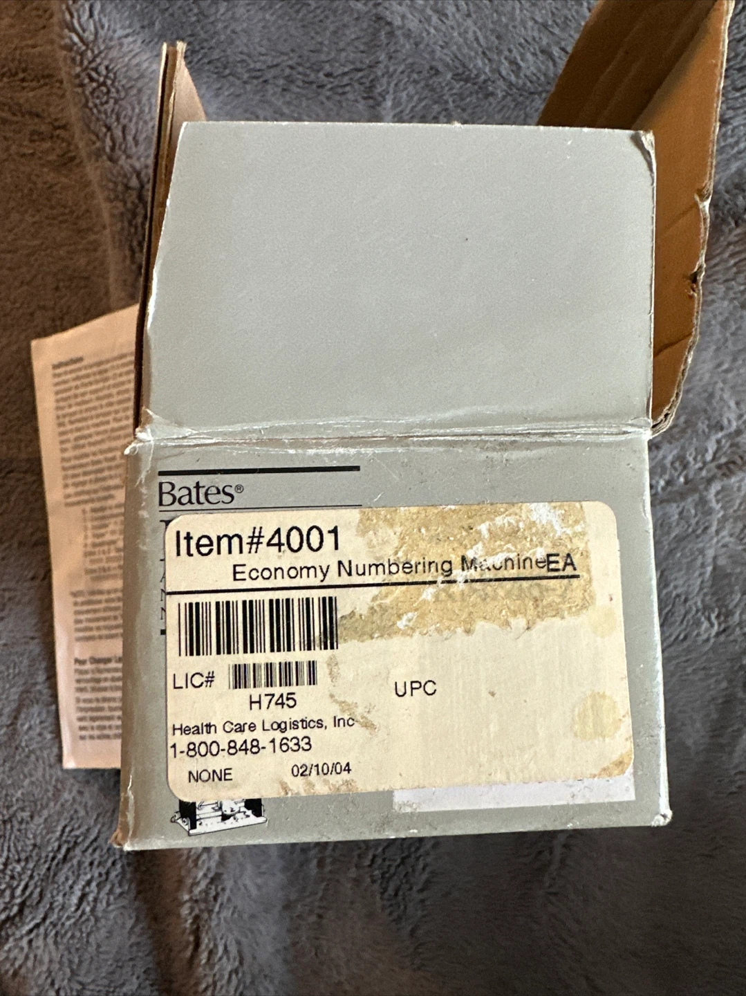 Bates Royall Numbering Machine Model No RNM 6-7 - photo 2