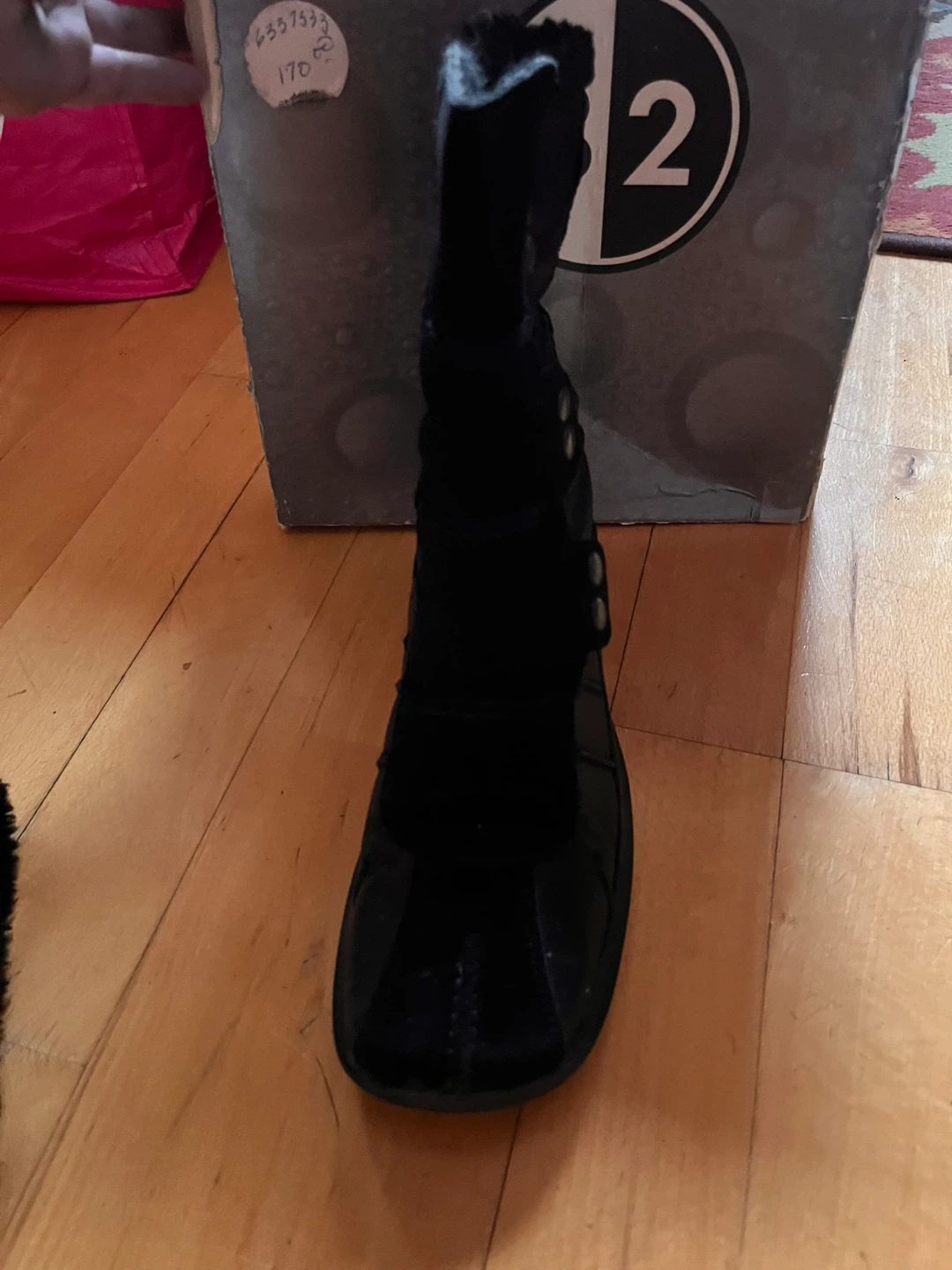 B2 Black Winter Boots - Size  37 - photo 2