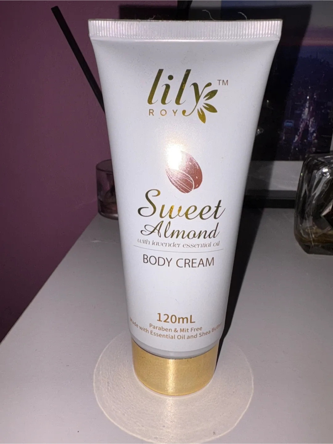 Lily Roy Sweet Almond Body Cream 120mL