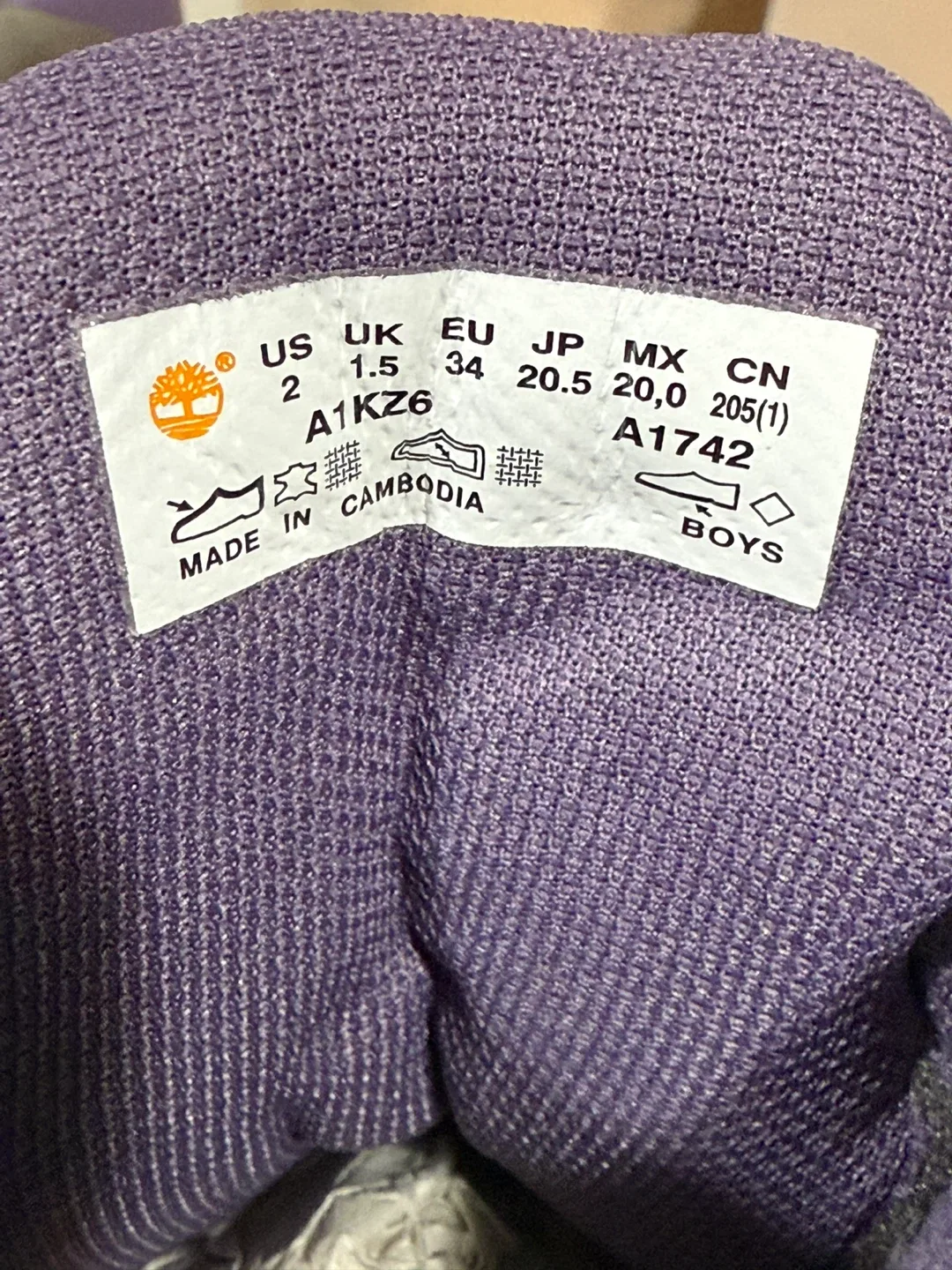 Timberland Euro Hiker Boots - US Size 2 image indicator(2)