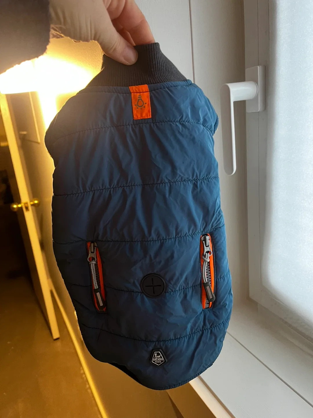 Dog Puffer Jacket, Size xs/s