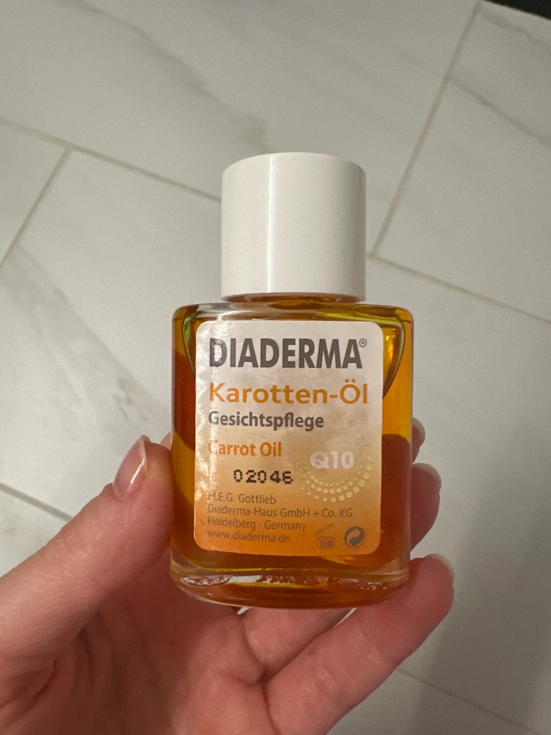 Diaderma Karotten-Öl Carrot Oil Q10