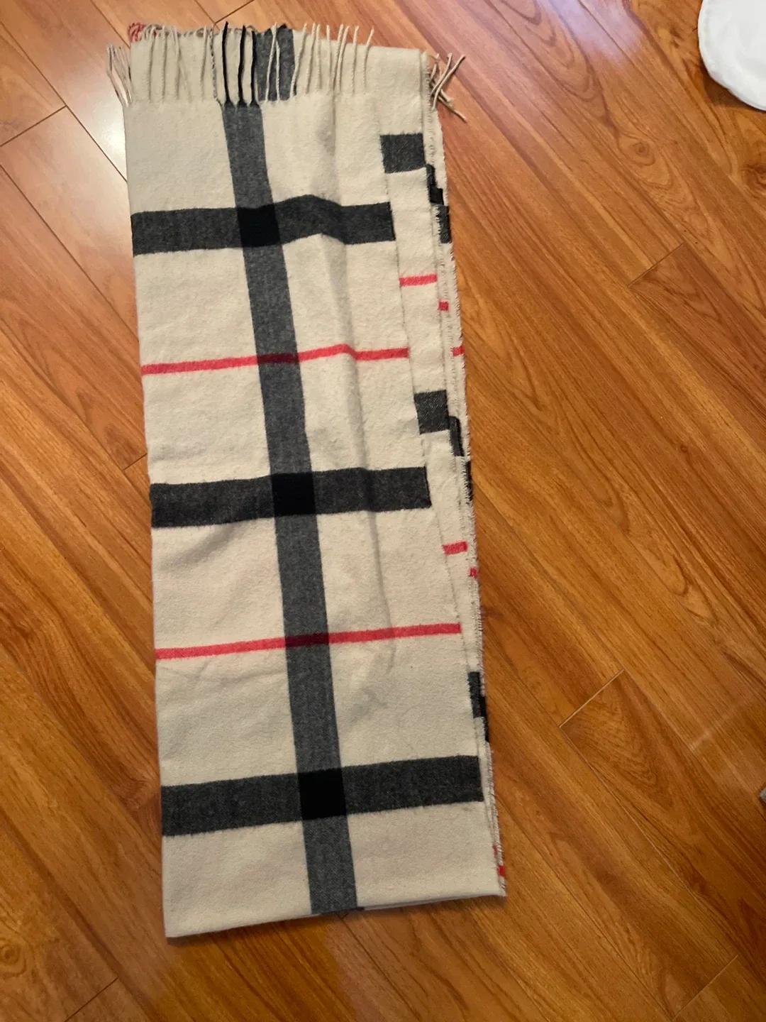 Burberry Plaid Scarf