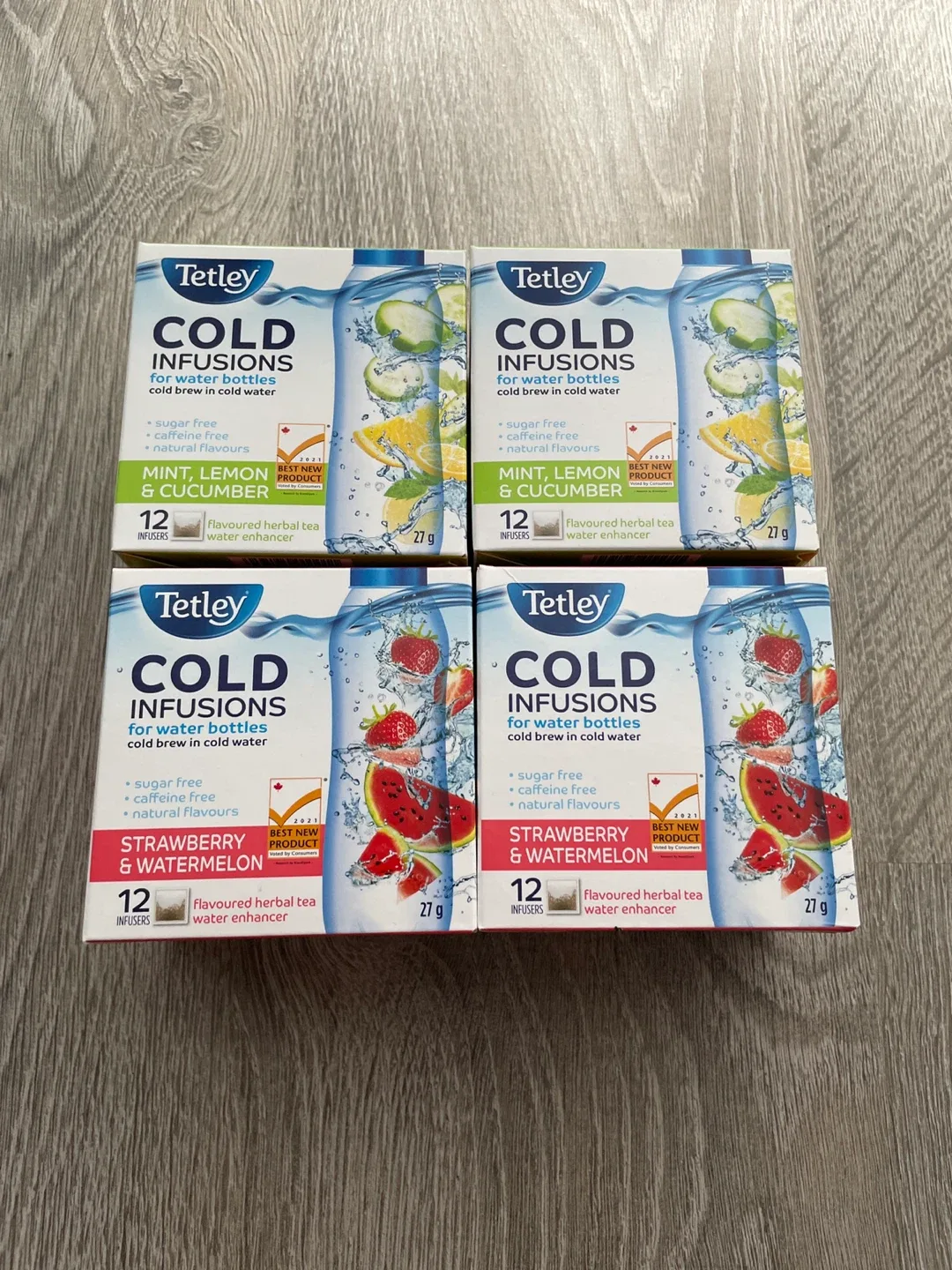 Tetley Cold Infusions for Water Bottles